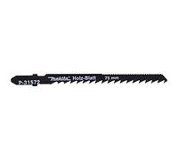 MAKITA P-31572 - BLister de 5 hojas de calar hcs/cV corte rapido para madera 6 dpp 75mm dientes tipo d
