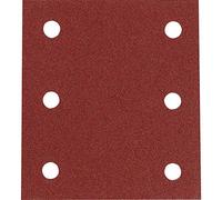 Makita P-33102 10 x Hojas de lijado medianas 114 mm x 102 mm 80 grano para BO