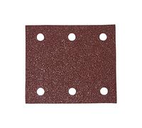 Makita Papel de lija P-33130 K150 102x114 mm 6 agujeros 10 piezas Hook & Loop