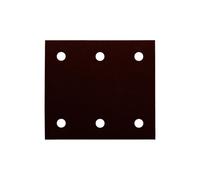 Makita P-33168 -Pack 10 lijas Perforadas con Velcro 115x102 mm para BO4565-BO4561 Grano 320, 0 V, Negro