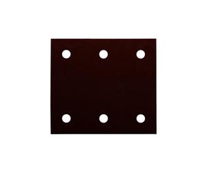 Makita P-33168 -Pack 10 lijas Perforadas con Velcro 115x102 mm para BO4565-BO4561 Grano 320, 0 V, Negro