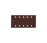 Makita P-33174 Pack 10 lijas Perforadas con Velcro 115x229 mm para BO4900v-9046-BO4901 Grano 40, 0 V, Negro