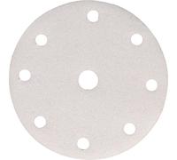 Makita P-37873 - Discos abrasivos con respaldo de velcro, 6 pulgadas, color blanco
