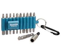 Makita P-81175 22pieza(s) punta de destornillador - Puntas de destornillador (22 pieza(s), Cruzar, Plano, Phillips, Pozidriv, Torx, PH1 / PH2 / PZ1 / PZ2 / T10 / T15 / T20 / T25 / T30 / T40 / SW3 / SW4 / SW5 / SW6, 25,4 / 4 mm (1 / 4"), Hexagonal)