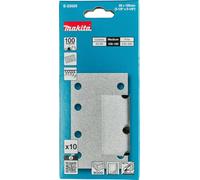 Makita Papel de lija (80 x 130 mm, grano A100, 10 unidades)