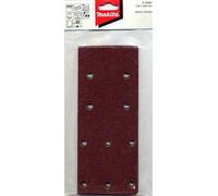 MAKITA papel de lija Velcro 100x240 mm 10 agujeros K150, 10 uds P-42911