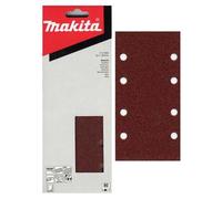 MAKITA papel de lija Velcro 93x185 mm 8 agujeros K60, 10 uds P-31887