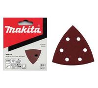 MAKITA papel de lija Velcro 94x94x94 mm 6 agujeros K100, 10 uds P-33283