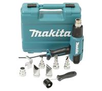 Makita Pistola de aire caliente HG6531C (2.000 W, Rango de temperaturas: 50 °C - 650 °C) + Garantía BAUHAUS 5 años para equipos eléctricos y...