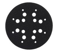 Makita Protector de disco de lijado con velcro, 125 mm, para lijadoras, color negro