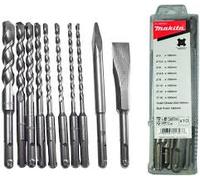 Makita SDS-Plus juego de brocas 10 piezas D-46361