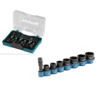 Makita Set Ahorro 1/4" E-15768 Llave + E-12289 Juego de Zócalos para Profesional