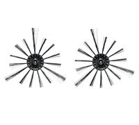 Juego de 2 cepillos laterales SH00000065 para robot aspirador Makita DRC200