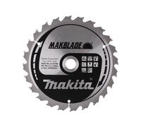 Makita Sierra de Inglete 190mm x 24D, Hoja de Carburo de Tungsteno MAKBLADE