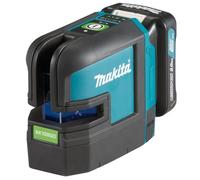 Makita SK106GDZ，12 V Max 4 puntos Cross Laser (línea verde) - Cuerpo sólo