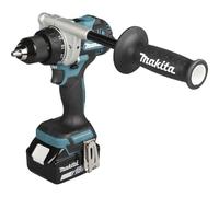 Makita Atornillador percutor sin escobillas Li-ion LXT 18 V 5,0 Ah, Makpac DHP492RTJ