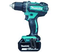 Makita Taladro atornillador inalámbrico Li-ion 18V/3,0 Ah DDF482RFJ