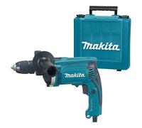 Makita Taladro percutor HP1631K (710 W, Portabrocas de sujeción rápida) + Garantía BAUHAUS 5 años para equipos eléctricos y motorizados
