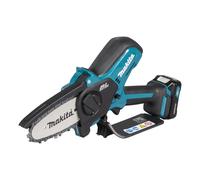 Makita UC100DWA 12V Max Li-ion CXT Sierra de podar sin escobillas, 100 mm, incluye 1 batería de 2.0 Ah y cargador