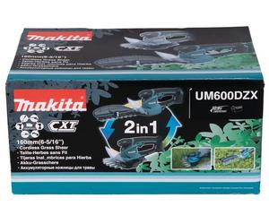 Makita um600dzx tijera de césped inalámbrica 12 v negro, azul