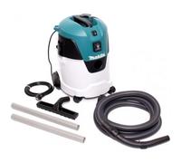 Makita VC2512L - Aspirador 25L 1.300W, Color: Azul, Negro y Blanco