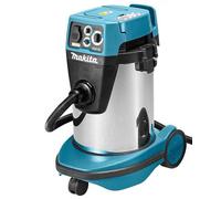 Makita vc3211hx1 extractor de polvo negro, azul, acero inoxidable 40 l