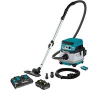 Makita XCV22ZU 36V (18V X2) LXT® Brushless 2.1 Gallon HEPA Filter Dry Dust Extractor/Vacuum, AWS®, Tool Only