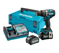 Makita XGT HP002GA201 - Taladro de percusión ss alambre 40VMAX