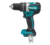 Makita XPH12Z 18V LXT Taladro de martillo inalámbrico sin escobillas de iones de litio de 1/2 pulgada, solo herramienta