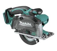 Makita XSC03Z 18V LXT Sierra de corte de metal inalámbrica de iones de litio de 5-3/8 pulgadas, con freno eléctrico y colector de virutas, solo herramienta