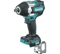 Makita XWT18XVZ 18V LXT - Llave de impacto de iones de litio sin escobillas inalámbrica de 4 velocidades de par medio de 1/2 pulgada cuadrada con yunque de retención, solo herramienta