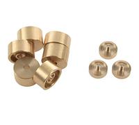 MAKIVI 1 Set Trompeta Válvula Dedo Botones Piezas Trompeta Accesorios Instrumentos Musicales para Trompeta - Dorado