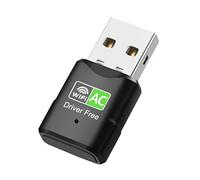 MAKIVI 600Mbps 5Ghz 2.4Ghz Tarjeta de cubo sin USB WiFi Dongle Adaptador USB Dual Band RTL8811 Adaptador LAN para Windows/PC