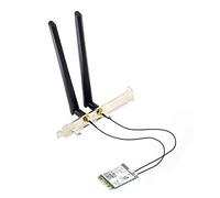 MAKIVI de escritorio WiFi 6E para tarjeta WiFi AX210 Bluetooth 5.2 802.11Ax 2.4Ghz / 5Ghz AX210NGW Adaptador Wi-FI 6 con antena