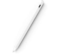 MAKIVI para 2 lápices de contacto para Pro 11 12.9 9.7 Air 3 Mini 5 lápiz activo bolígrafo de dibujo sin retraso (blanco)