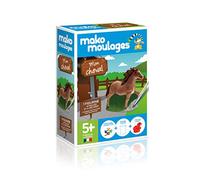 Mako Moulages - Mi Caballo- Kit de Entretenimiento Creativo para moldear y Pintar