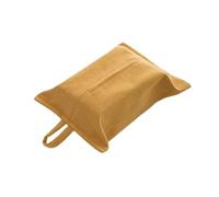 MAKOMAKI Servilletero colgante de estilo japonés, estuche para cosméticos, caja de pañuelos de tela, organizador de accesorios para el hogar, oficina, coche (color morado)