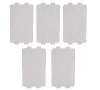 Makoto Nobu 5 Piezas Microondas Placa De Mica, Microondas Hoja de Mica Cortable de la Guía de Onda, para Hornos de Microondas (116 x 64 mm)