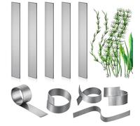 Makoto Nobu 5uds Pesos para Plantas vivas para Acuario, Plegables Anclajes de sobre Peso para Plantas de pecera, Bendable Planta de Anclaje Acuario Que evitan floten