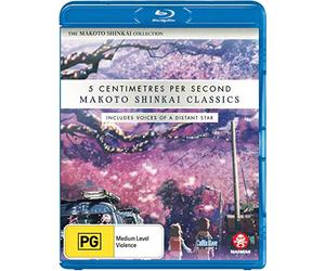 Makoto Shinkai Classics: Voices of a Distant Star / 5 Centimetres per Second Anime NON USA Format Region B Import - Australia [Region Free] [Blu-ray]