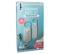 Makramee Knüpf-Set Wandschmuck: Anleitung und Material für zwei Makramee-Dekorin