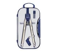 Makro Paper Campus College - Material Escolar - Compás BK-403 - Compás Escolar de Precisión con Adaptador Universal Color Azul