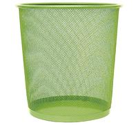 Makro Paper JS5002 - Papelera metálica, verde