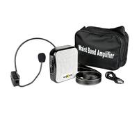 MAKSON Makson MKS-10VOX Amplificador de Voz 10 W Amplificador de voz portátil de 10 W con reproductor multimedia integrado, diseñado para cursos de