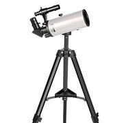 Maksutov-Cassegrain - Telescopio Mak70 para adultos y niños, 1000 mm de longitud focal, lente objetivo de 70 mm, telescopio de astronomía para principiantes con trípode cardán de movimiento lento