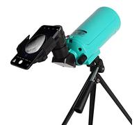 Maksutov-Cassegrain Telescopio para Adultos y niños Principiantes de astronomía, Sarblue Mak60 Catadioptric Compound Telescope 750x60mm, telescopio de Viaje portátil Compacto, con trípode de Mesa