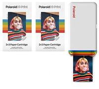 MAKTMOI Birsppy Hi-Print - Paquete de impresora Polaroid y papel, impresora fotográfica de bolsillo Bluetooth + paquete doble de papel (40 hojas)