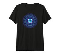 Mal de Ojo Mandala Azul Nazar Protección Espiritual Evil Eye Camiseta Premium