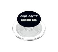 ¿Mal día? Ctrl Alt del Reinicia tu Sistema Humor sarcástico PopSockets PopGrip para MagSafe