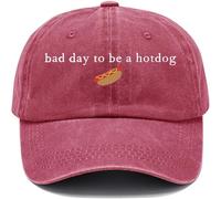 Mal día para ser un Perrito Caliente Sombrero del 4 de Julio, Mal día para ser un Perrito Caliente Gorra para Mujeres y Hombres